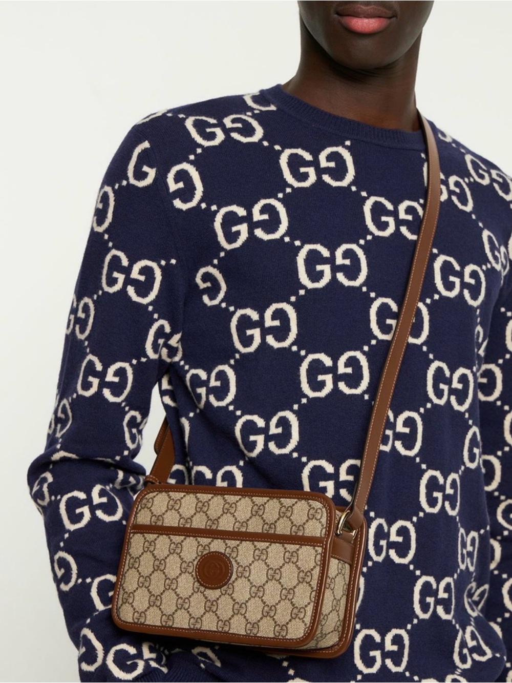 GUCCI MINI BAG WITH INTERLOCKING G